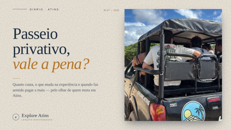 Passeio privativo nas dunas